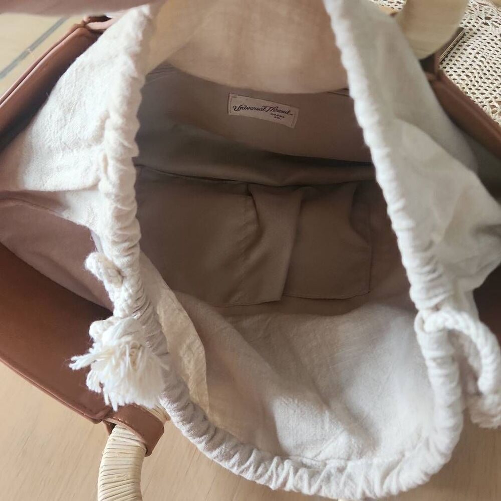 Universal thread straw bag with drawstring - Picture 8 of 8